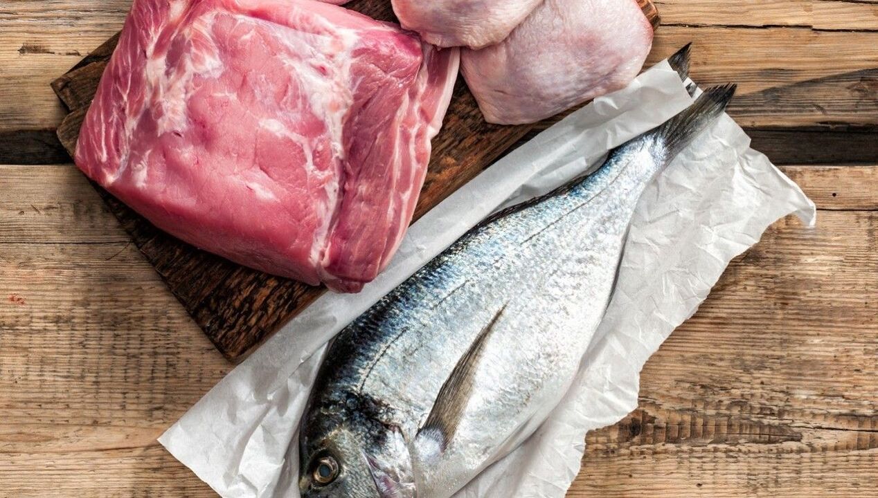 Κρέας και ψάρι κατά της προστατίτιδας